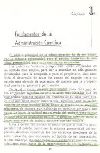 Fundamentos de la Administración Científica