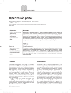 Hipertensión portal - Elsevier Instituciones