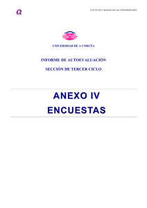 ANEXO IV ENCUESTAS