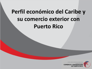 Comercio exterior entre Puerto Rico y el Caribe 2014
