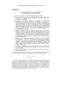 CONFERENCIA INTERNACIONAL DEL TRABAJO Convenio 184