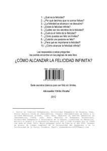 ¿cómo alcanzar la felicidad infinita?