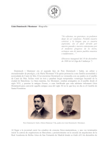 Lluís Domènech i Montaner · Biografía