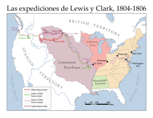 Las expediciones de Lewis y Clark, 1804-1806