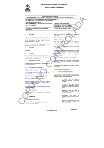 PRO-DI-MP-002 - Procuraduría General de la Nación