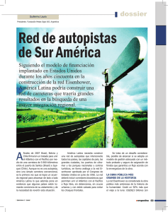Red de Autopistas Sur América