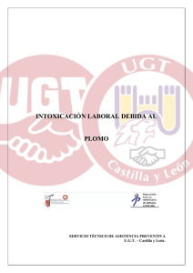 intoxicacin laboral debida al plomo - Salud Laboral | UGT Castilla y