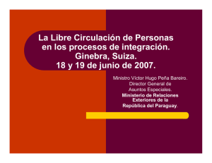 Libre circulación de personas