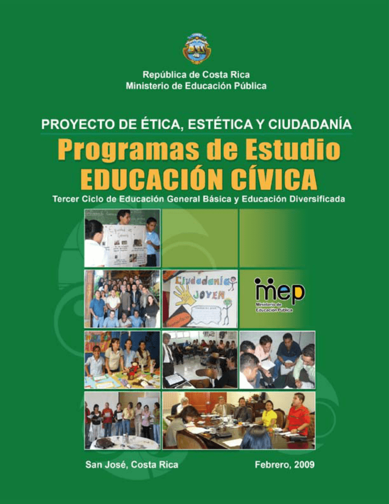 Educación Cívica - Consejo Superior De Educación