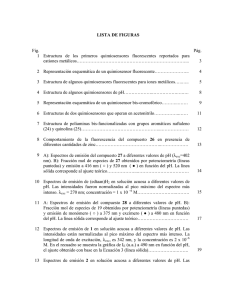 LISTA DE FIGURAS Fig. Pág. 1 Estructura de los primeros