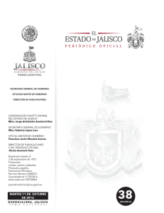 Sección VII - Gobierno del Estado de Jalisco