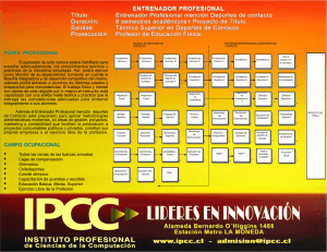 Entrenador Profesional - Instituto Profesional IPCC
