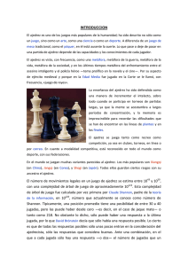 El número de movimientos legales en un juego de ajedrez se