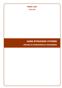SAND BYPASSING SYSTEMS
