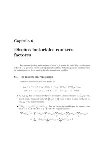 Dise&ntilde;os Factoriales con Tres Factores: Modelos Estad&iacute;sticos