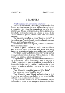 2 samuela - Papua New Guinea Scriptures