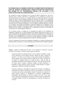 modificaciones grado - Universidad Pública de Navarra