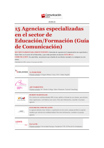 Top Comunicacion > Agencias especializadas, 23/03/15