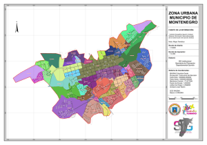 zona urbana municipio de montenegro
