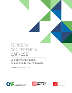 III Conferencia CAF-LSE