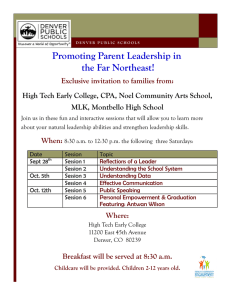 Promoting Parent Leadership in the Far Northeast! Exclusive