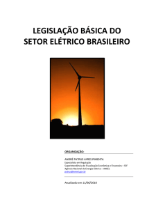 legislação básica do setor elétrico brasileiro
