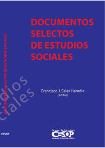 Documentos selectos de Estudios Sociales