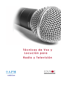 Técnicas de Voz y Locución para Radio y Televisión