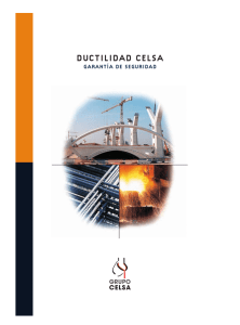 Catálogo técnico de ductilidad. Introducción