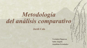 Metodología del análisis comparativo