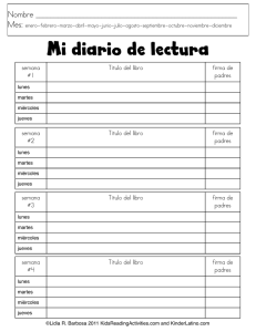 Reading Log-monthly (sp)