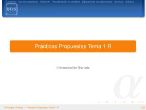 Prácticas Propuestas Tema 1 R