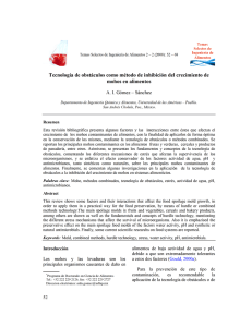 Tecnología de obstáculos como método de inhibición del