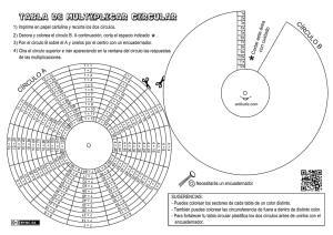 tabla de multiplicar circular tabla de multiplicar circular