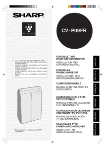 CV-P09FR Operation-Manual GB DE FR IT ES NL