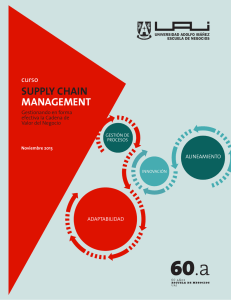 supply chain management - Universidad Adolfo Ibáñez