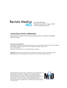 Art Revisión Aneurisma Aórtico Abdominal Rev