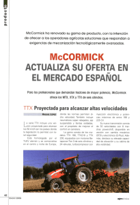 McCORMICK ACTUALIZA SU OFERTA EN EL MERCADO ESPAÑOL