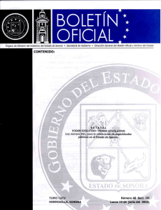 Ley No. 261 que expide la Ley para la Celebración de Espectáculos