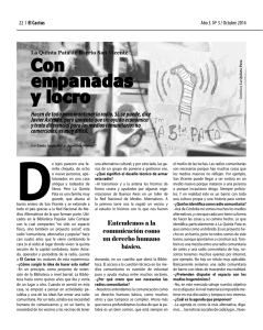 Con empanadas y locro - Revistas de la Universidad Nacional de