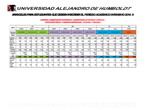 contaduría pública – comerciointernacional - economía