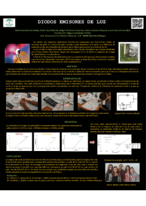 rñ DIODOS EMISORES DE LUZ
