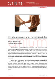 Los abdominales: unos incomprendidos