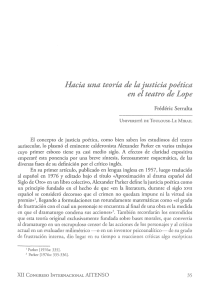 pdf Hacia una teoría de la justicia poética en el teatro de Lope