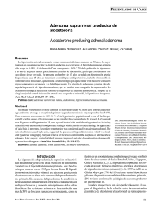 Adenoma suprarrenal productor de aldosterona