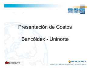 costo - Bancoldex