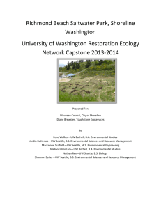Project Final Report - University of Washington