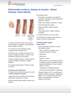 Enfermedad cardíaca: Ataque al corazón - [Heart