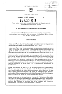 decreto 1633 del 18 de agosto de 2015