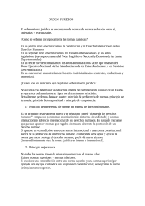orden jurídico - Uruguay Educa